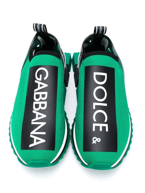 dolce gabbana green shoes